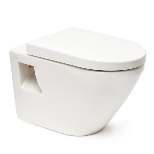 Vitra Integra wc závěsné včetně sedátka, zadní odpad 7063-003-6286