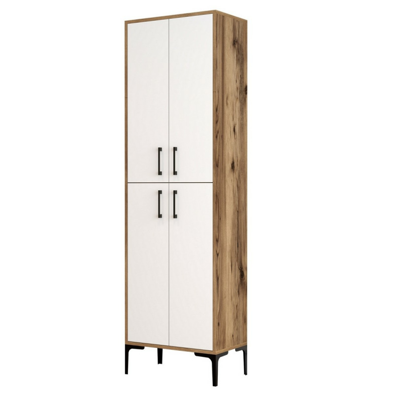 Botník Berlin A - Walnut, White
