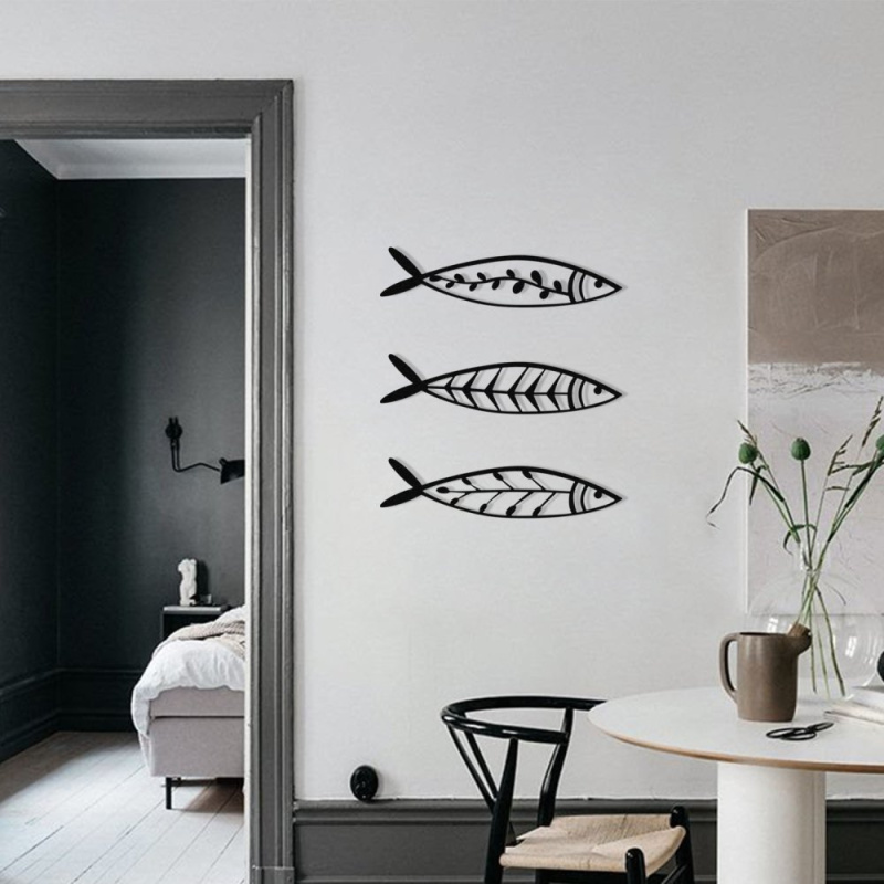 Dekorativní kovový doplněk na zeď Hamsi