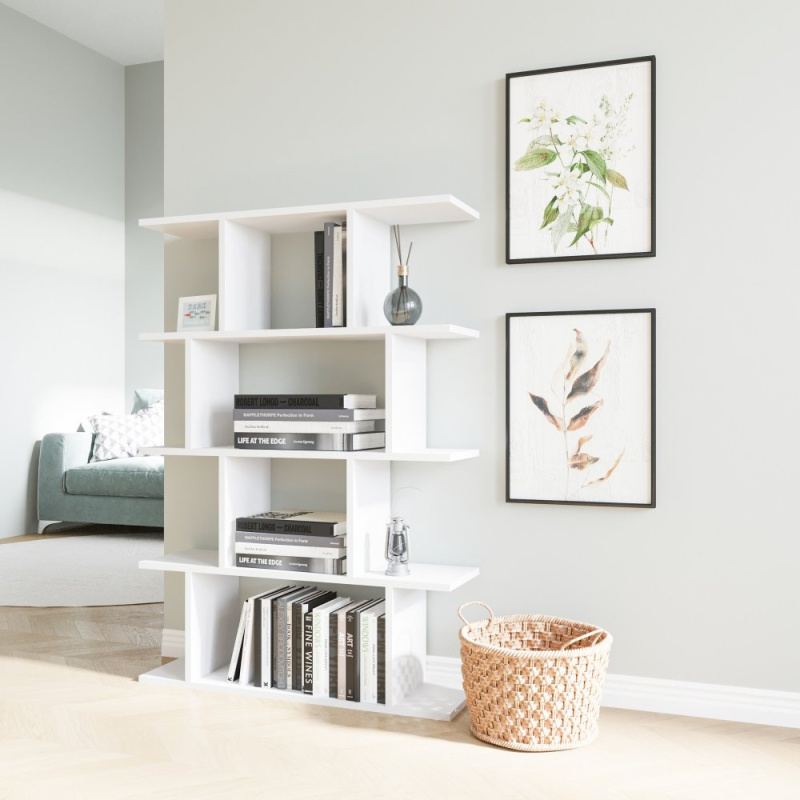 Knihovna Harmon - White