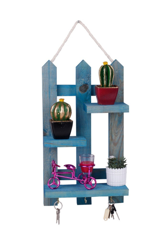 Dřevěný držák na klíče 213-M