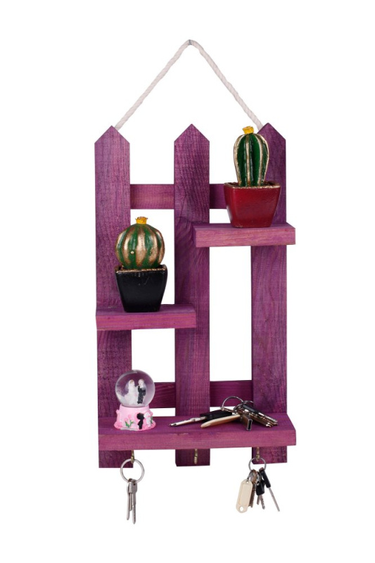 Dřevěný držák na klíče 213-Mo