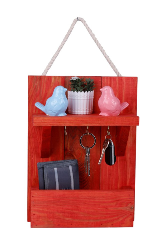 Dřevěný držák na klíče 214-Ki