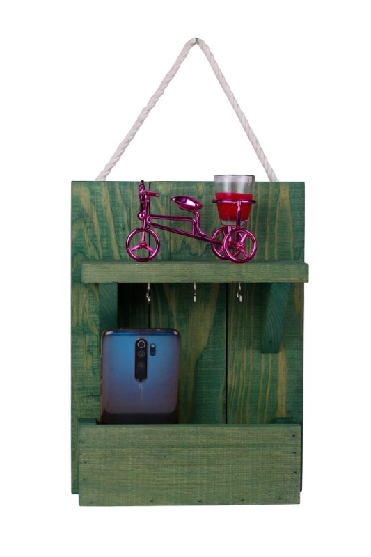 Dřevěný držák na klíče 214-Y