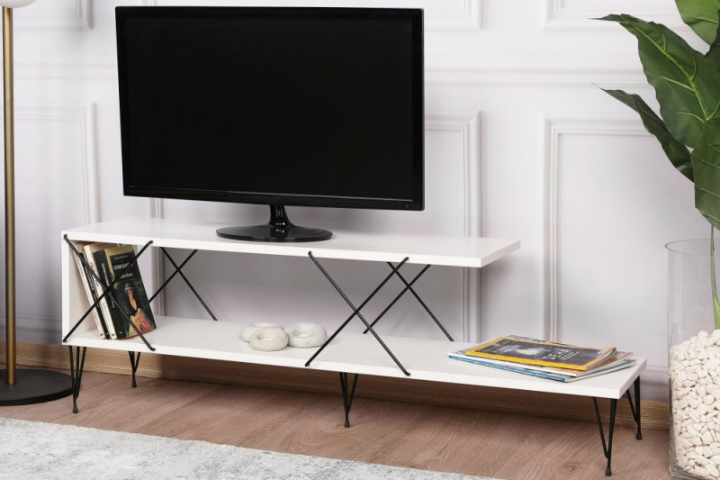 TV stolek Street - White