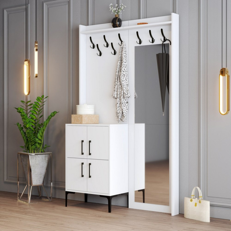 Předsíňová stěna Berlin BC - White