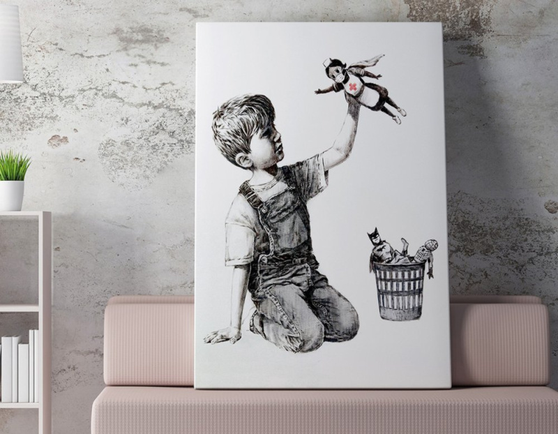 Dekorativní obraz na plátně WY62 (50 x 70)