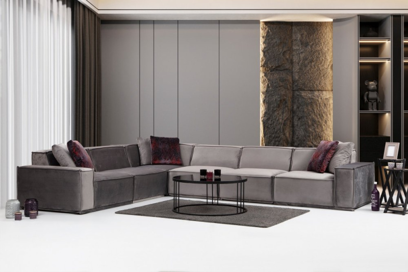 Rohová sedací souprava Lego Corner 1 (L1-O1-C-O1-O1-1R)