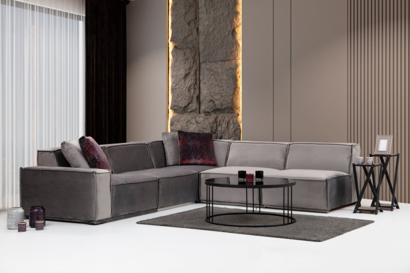 Rohová sedací souprava Lego Corner 4 (L1-O1-C-O1-O1)