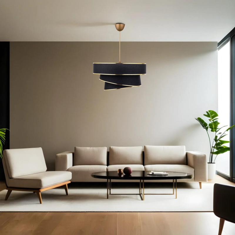 Lustr Couper - Black, Gold