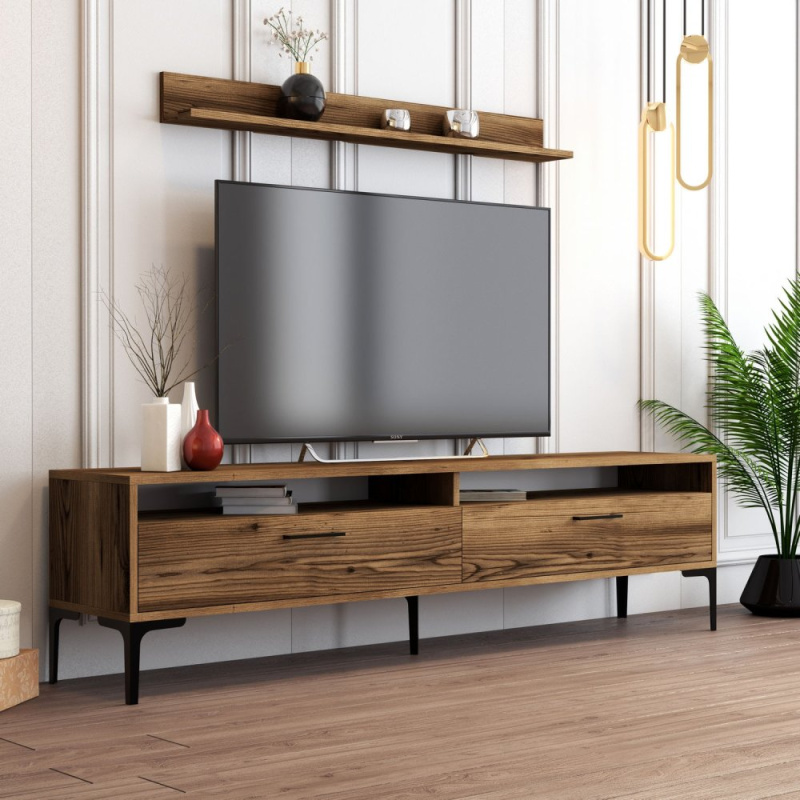 TV stěna / Sestava pod TV Istanbul - Walnut