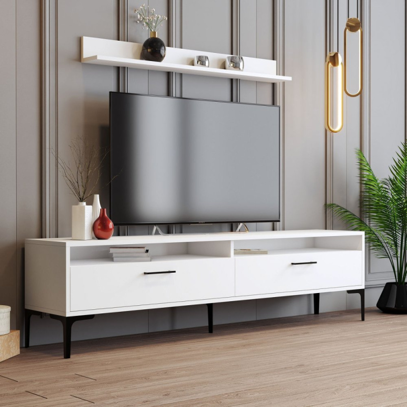 TV stěna / Sestava pod TV Istanbul - White