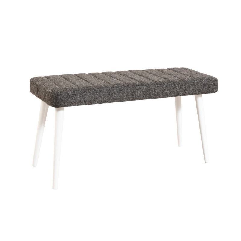 Lavice Stormi Bench - White, Anthracite