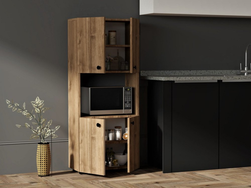 Kuchyňská skříňka Efe - Walnut