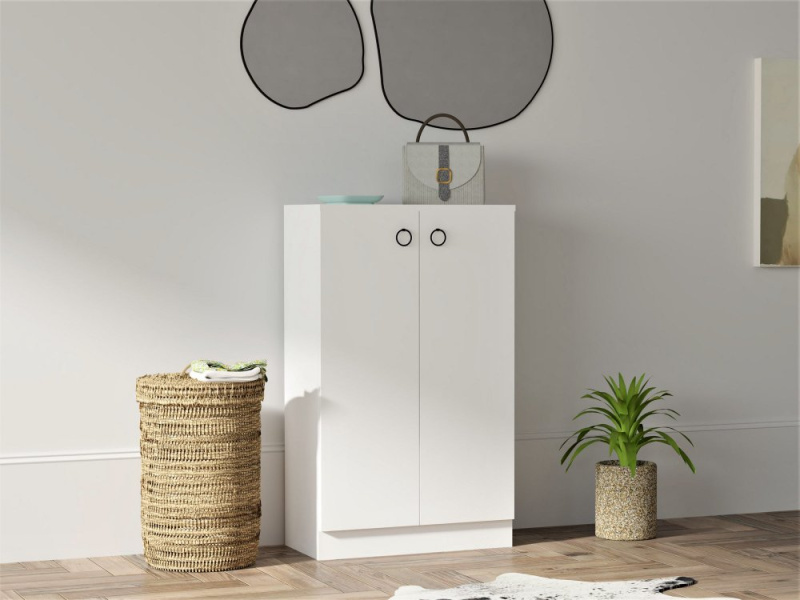 Víceúčelová skříňka Defne - White