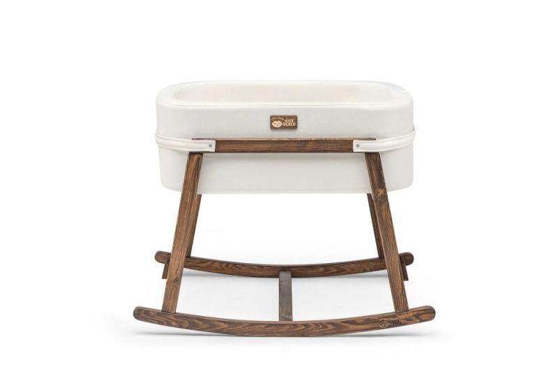 Cradle Hier - White, Walnut