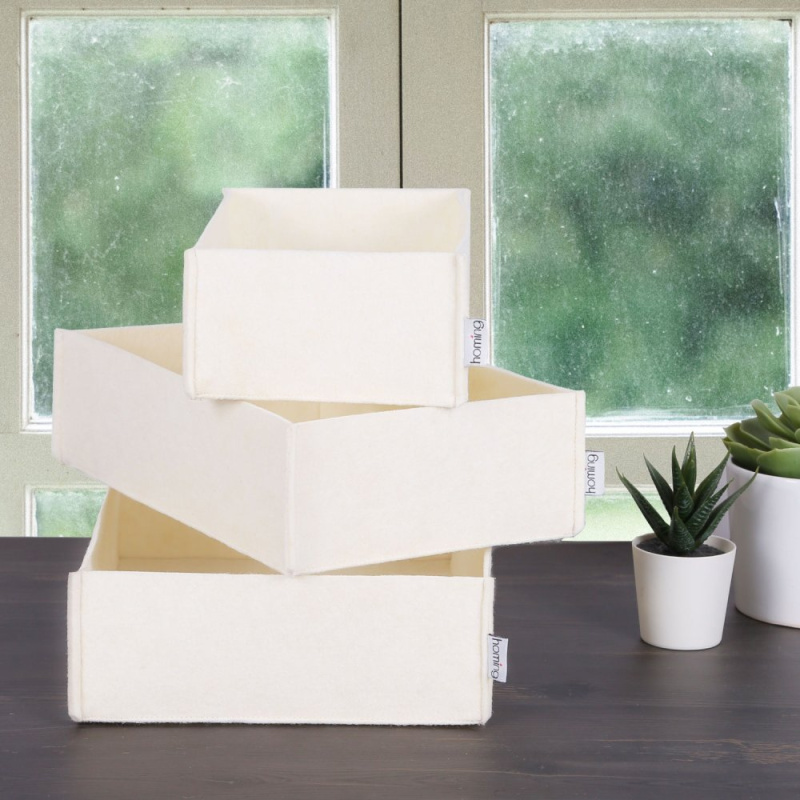 Felt Desk Organizer Set (3 Pieces) HMY - 6271