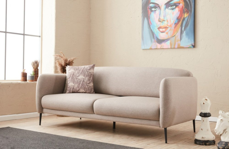 Trojmístná rozkládací pohovka Venus 3-Seat - Cream