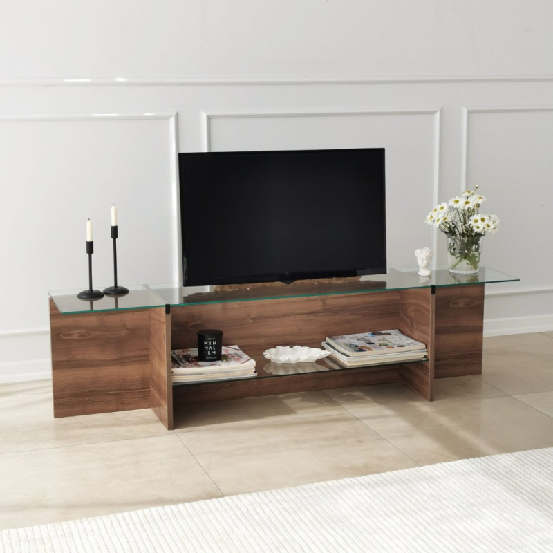 TV stolek Escape TV - Walnut