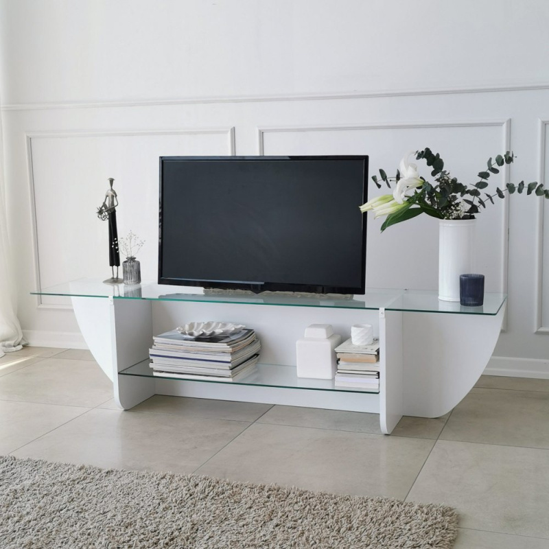 TV stolek Lily TV - White