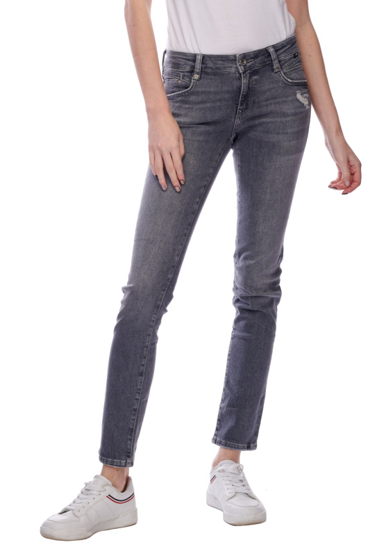 Dámské džíny  MAVI Lindy šedé - 27/28