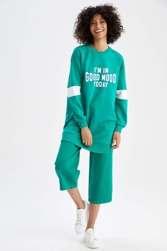 DEFACTO krátké kalhoty se širokými nohavicemi