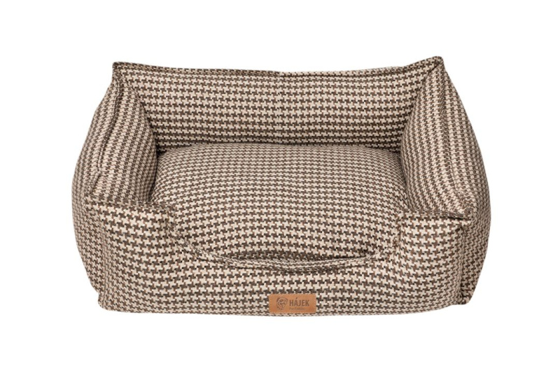 Hájek Pet Fashion HPF Pelech FRENCH BED S - VR01 tmavě hnědý
