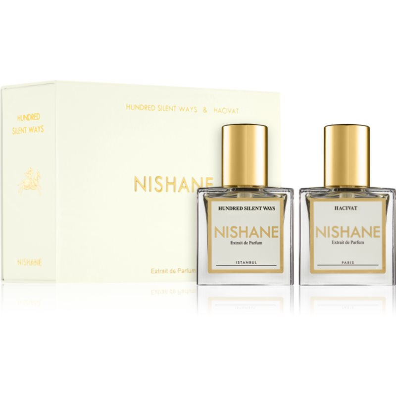 Nishane Hacivat & Hundred Silent Ways Travel Set cestovní sada unisex 2x15 ml