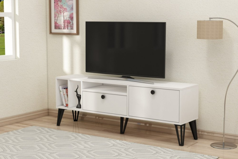 TV stolek Aris - White