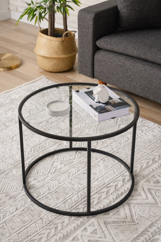 Konferenční stolek Berlin - Black 60