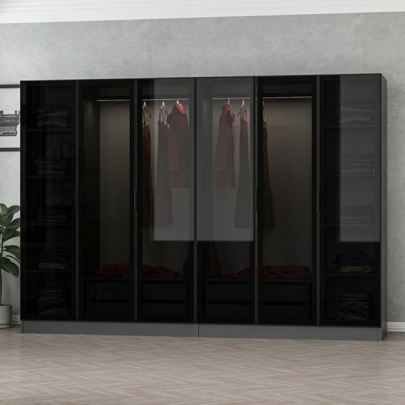 Šatní skříň Kale - 6093