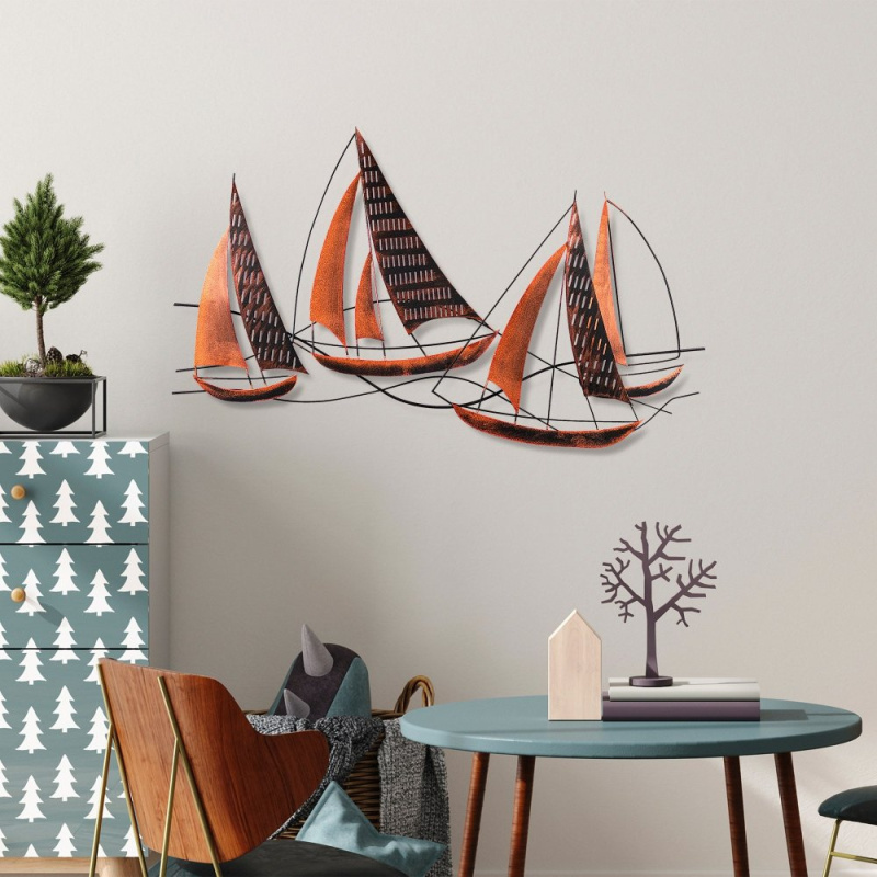 Dekorativní kovový doplněk na zeď Barbaros 3