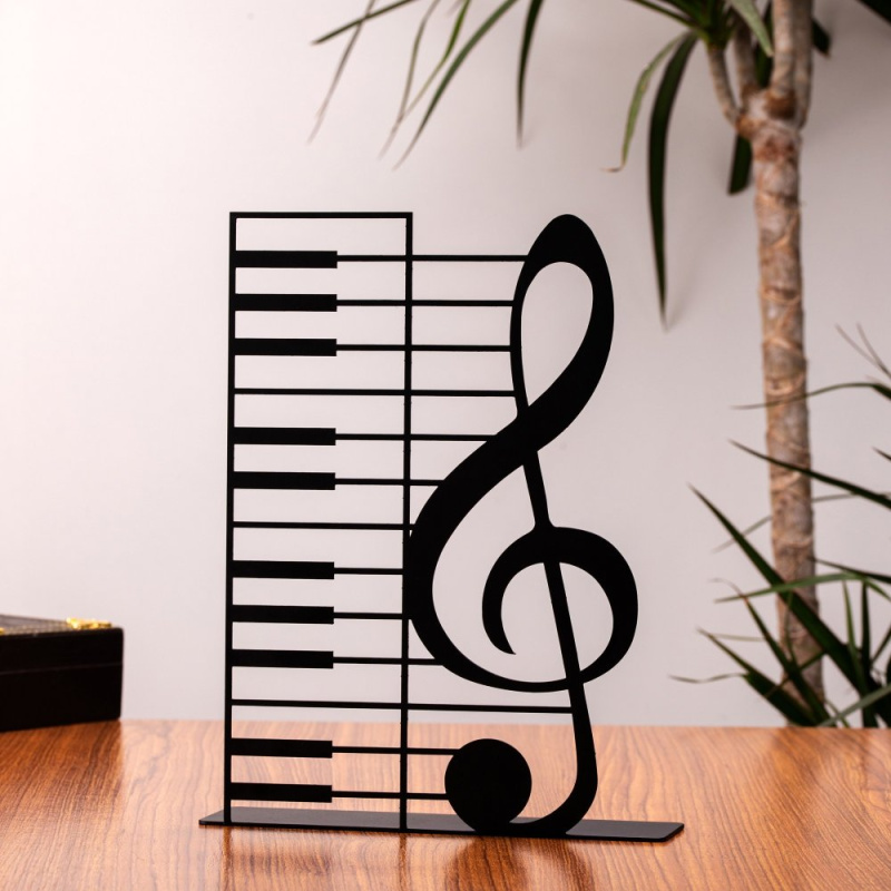 Dekorativní předmět Left Key - Black