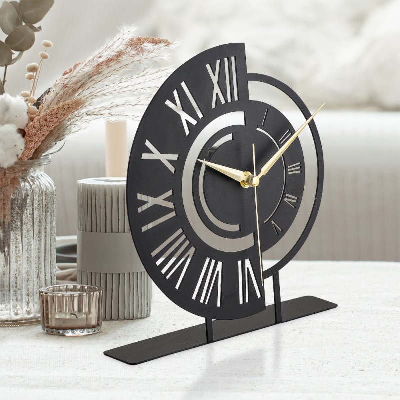 Dekorativní hodiny Ruota - Black