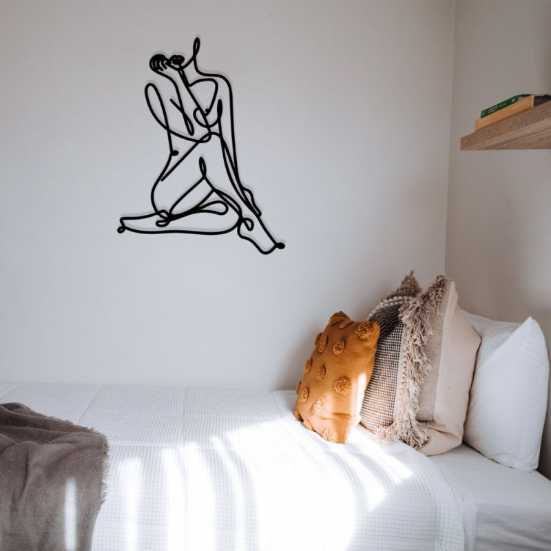 Dekorativní kovový doplněk na zeď Eve