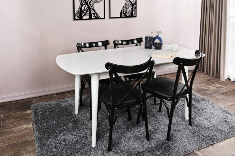 Extendable Dining Table Retro 1193