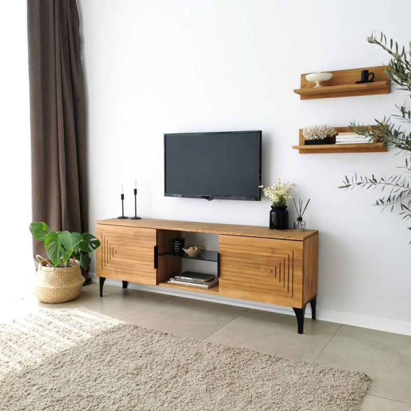 TV stěna / Sestava pod TV Joanne - Oak