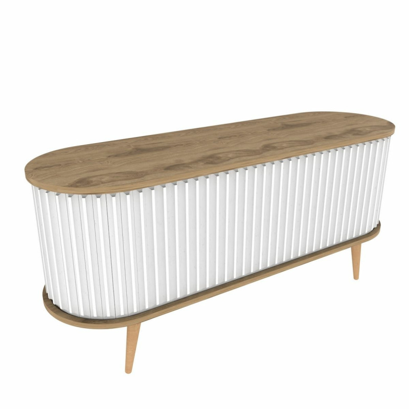 TV stolek Stor - Oud Oak, White