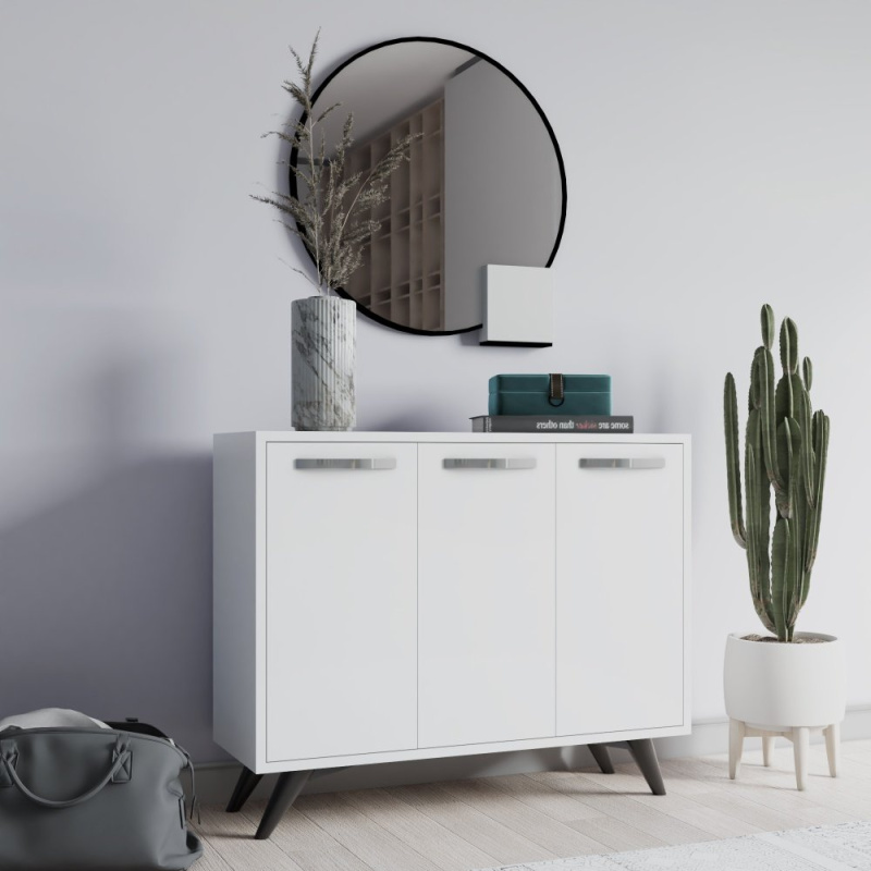 Víceúčelová skříňka Piffa - White