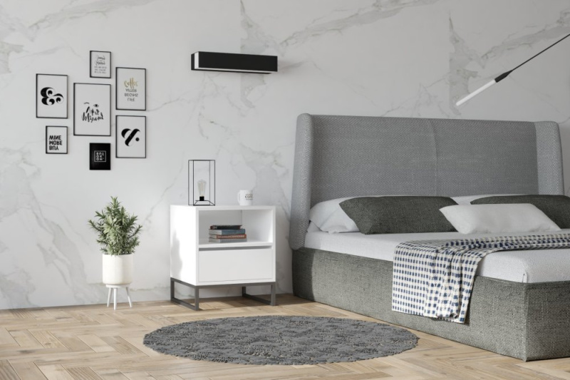 Noční stolek Lindau - White