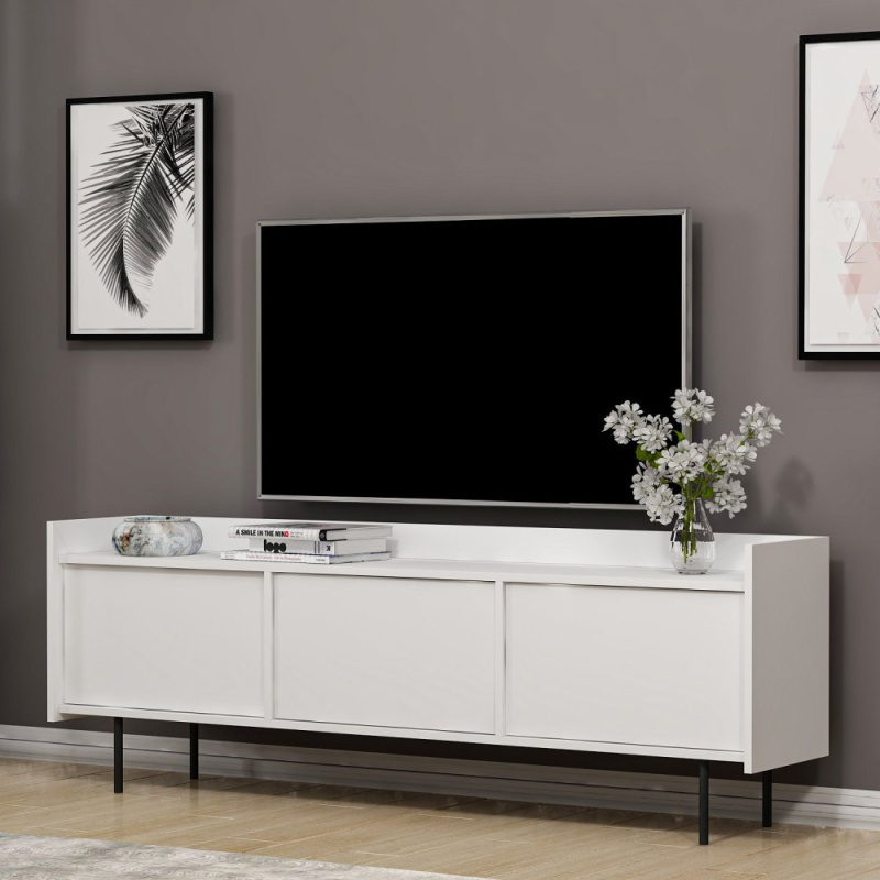 TV stolek Atlas - White