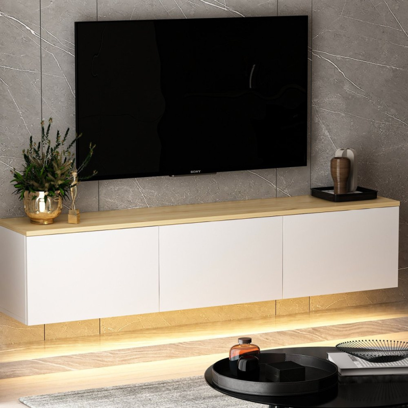 TV stolek Neon - White v2