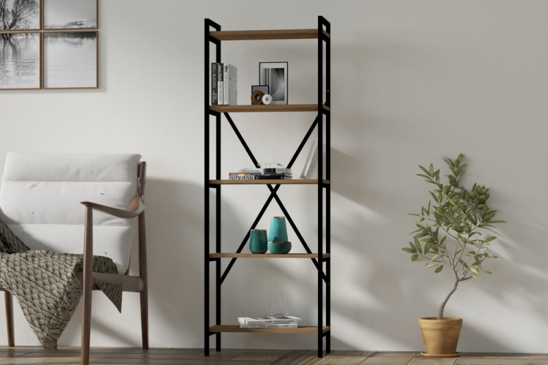 Knihovna Kinder - Walnut