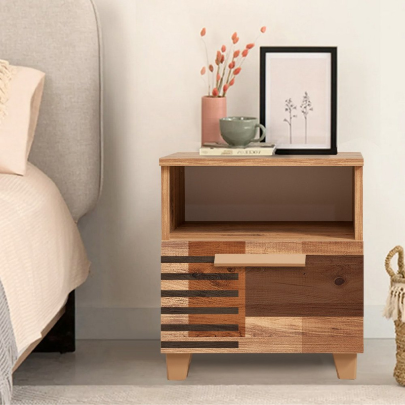 Noční stolek Leva Alfa Colorblock