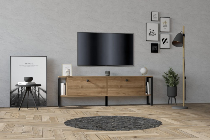 TV stolek Ahu - Walnut