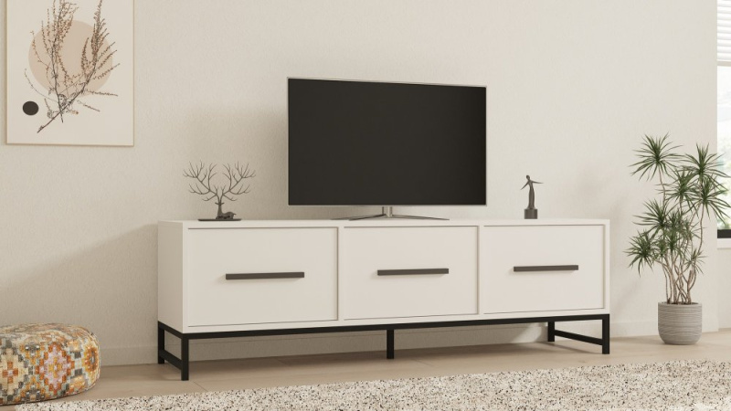 TV stolek Melody - White