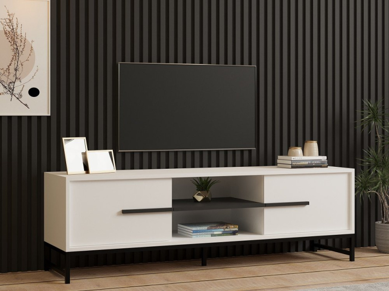 TV stolek Mono - White