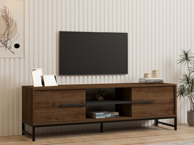 TV stolek Mono - Walnut