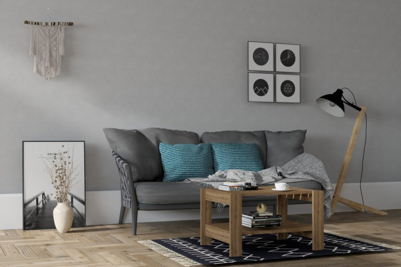 Konferenční stolek Herb - Walnut