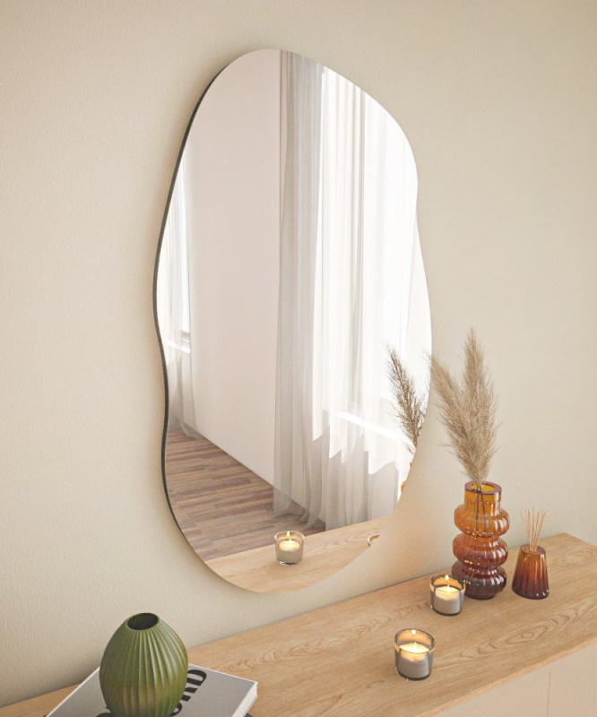 Zrcadlo Lossa - Black